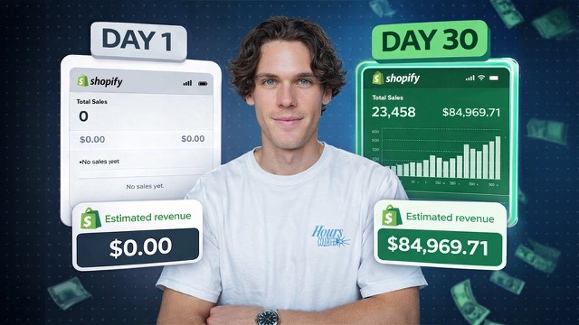 $84,969 in 30 days on Shopify. F*ck gatekeeping, let me show you everything.
