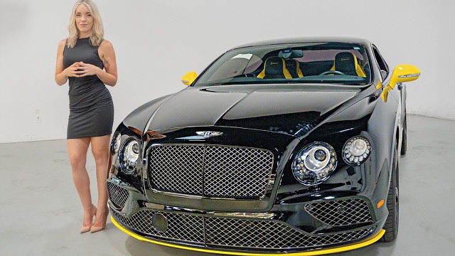The Pikachu Bentley - The Coolest Bentley Continental GT You'll Ever See!